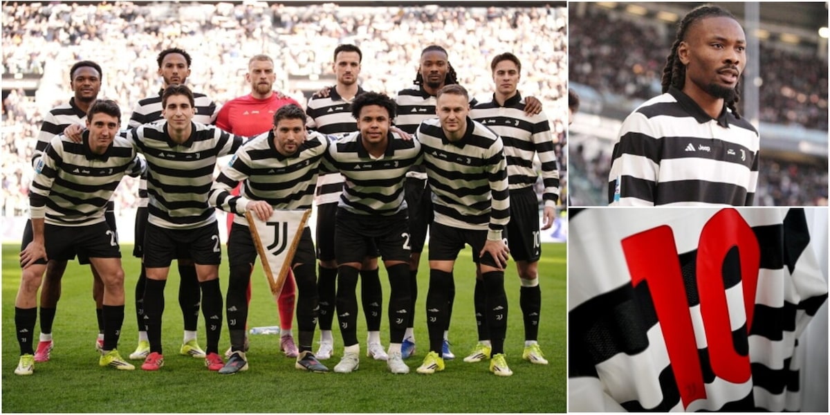 Nuovo look per la Juve: con il Como debutta la quarta maglia