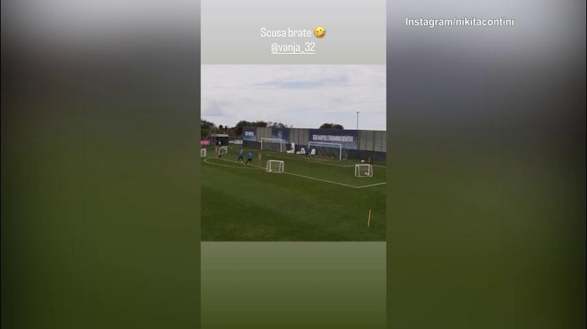 Napoli, il gol di Contini è spettacolare