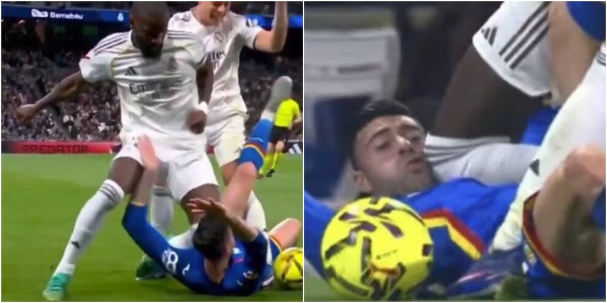 Rudiger e Real Madrid nella bufera dopo il ko con il Getafe: polemiche in Spagna per il rosso mancato
