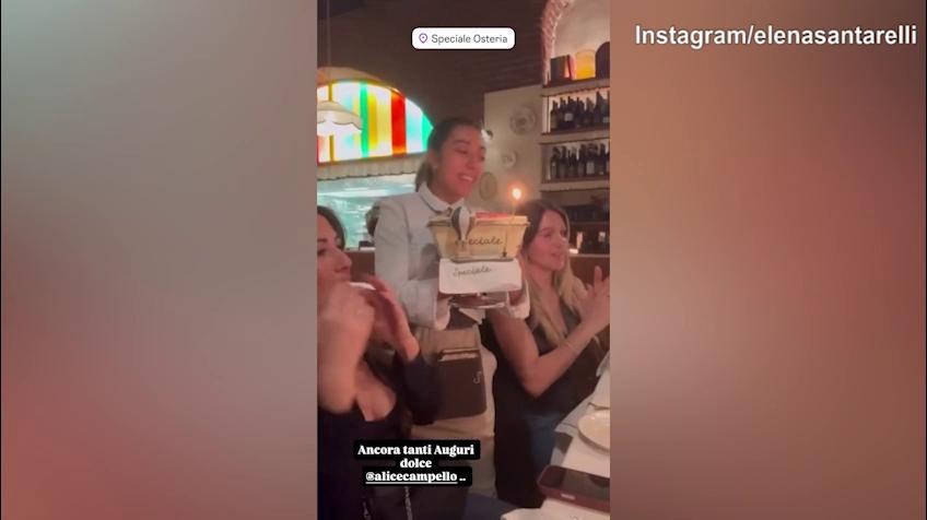 I festeggiamenti per i 31 anni di Alice Campello non si spengono mai!