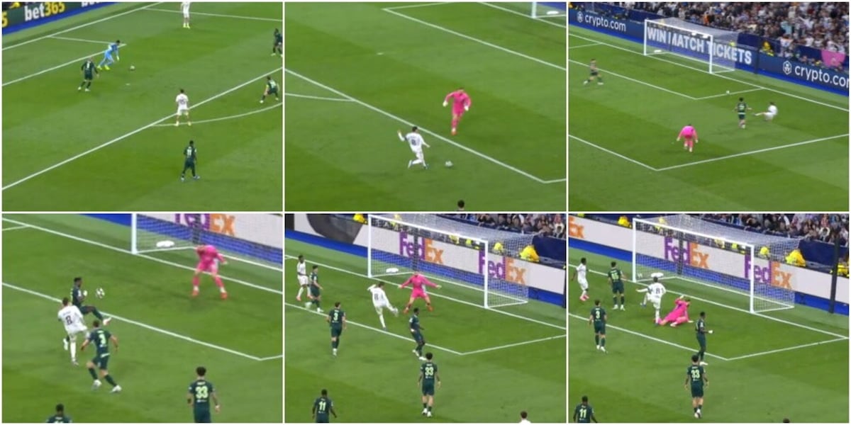 Valverde show fa volare il Real: tripletta al Manchester City, gol su lancio di Courtois e tiro incredibile