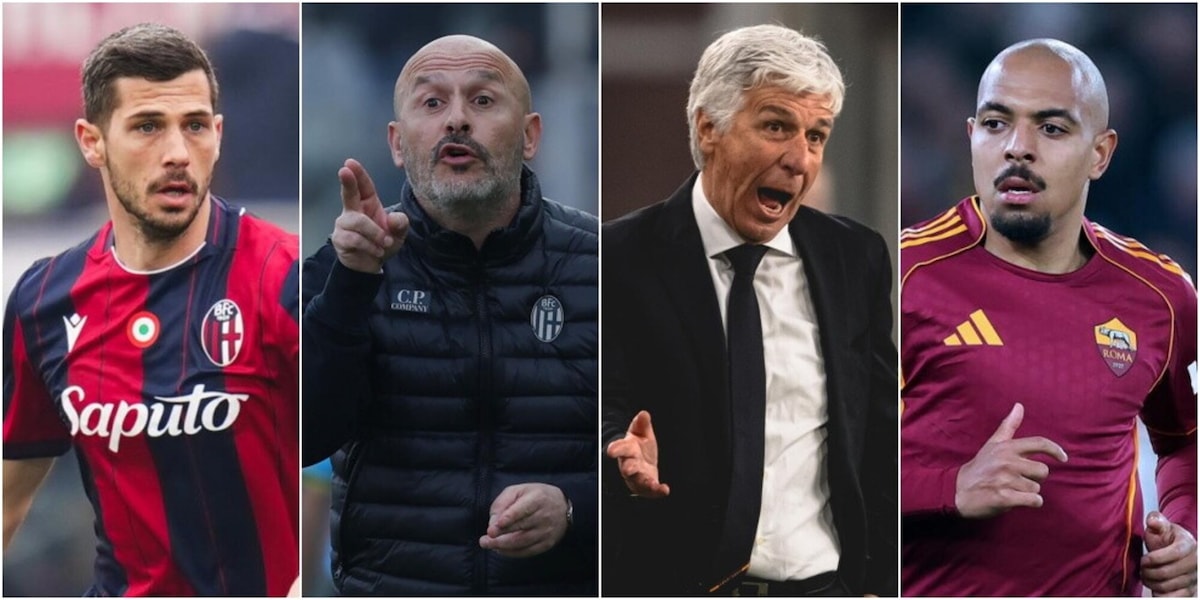 Bologna-Roma, le formazioni ufficiali di Italiano e Gasperini