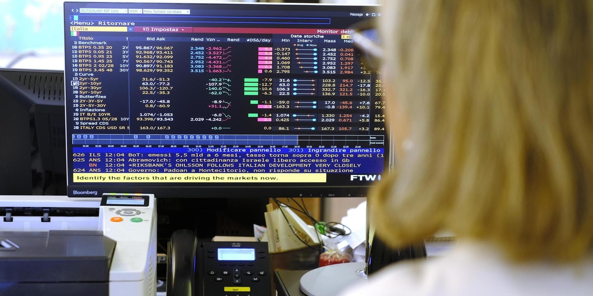 Lo spread tra Btp e Bund apre in aumento a 75 punti base