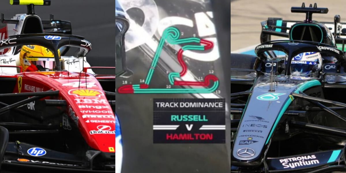 Ferrari, contro questa Mercedes non c'è nulla da fare: il dato in pista che lascia Hamilton incredulo
