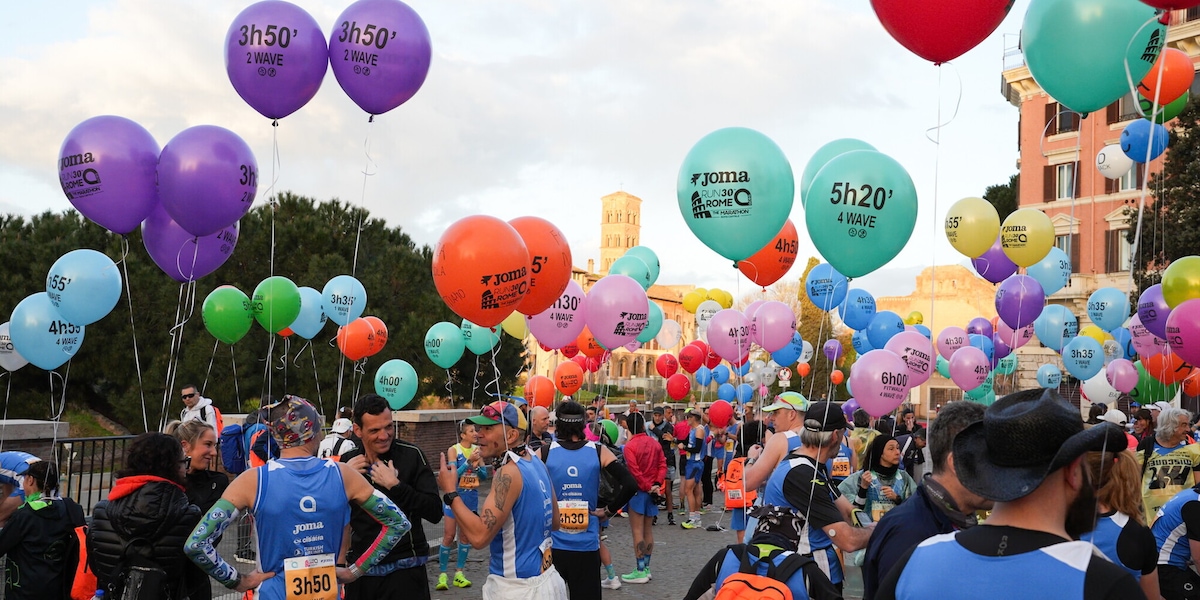 Candidato al Guinness dei primati il World Pacer Team di Acea Run Rome The Marathon