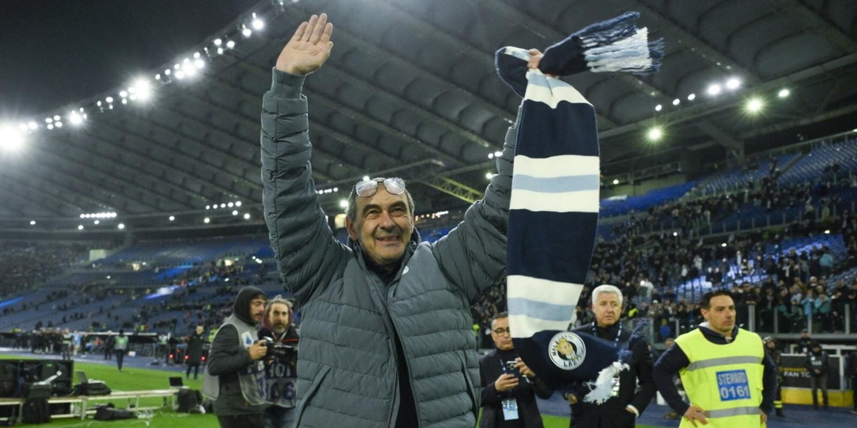 Re Sarri, eroe laziale: il legame con i tifosi è simbolo di speranza