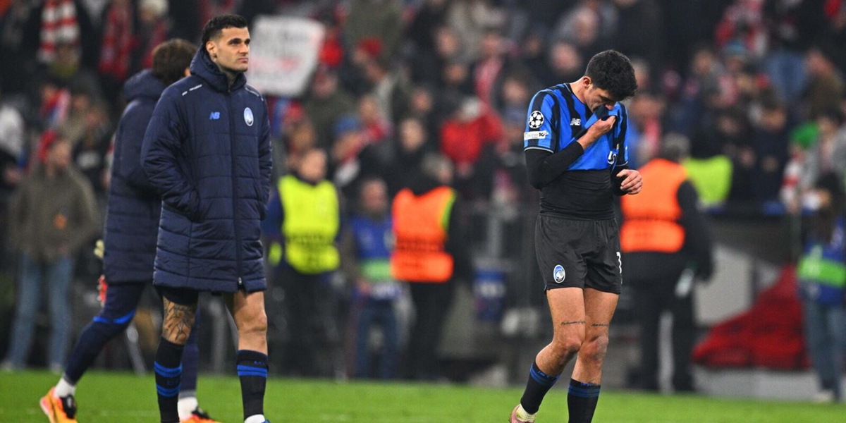 L'Atalanta saluta la Champions. Infortunio per Tonali