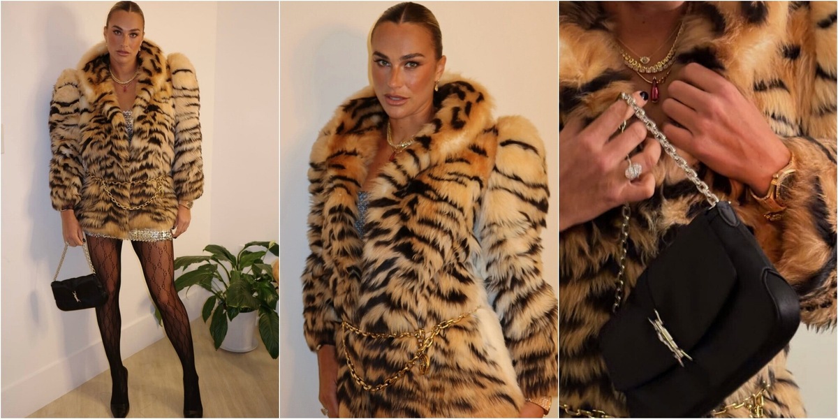 Sabalenka show a Miami con la pelliccia tigrata: "Sembra fatta per me". Ecco quanto costa, la cifra è pazzesca