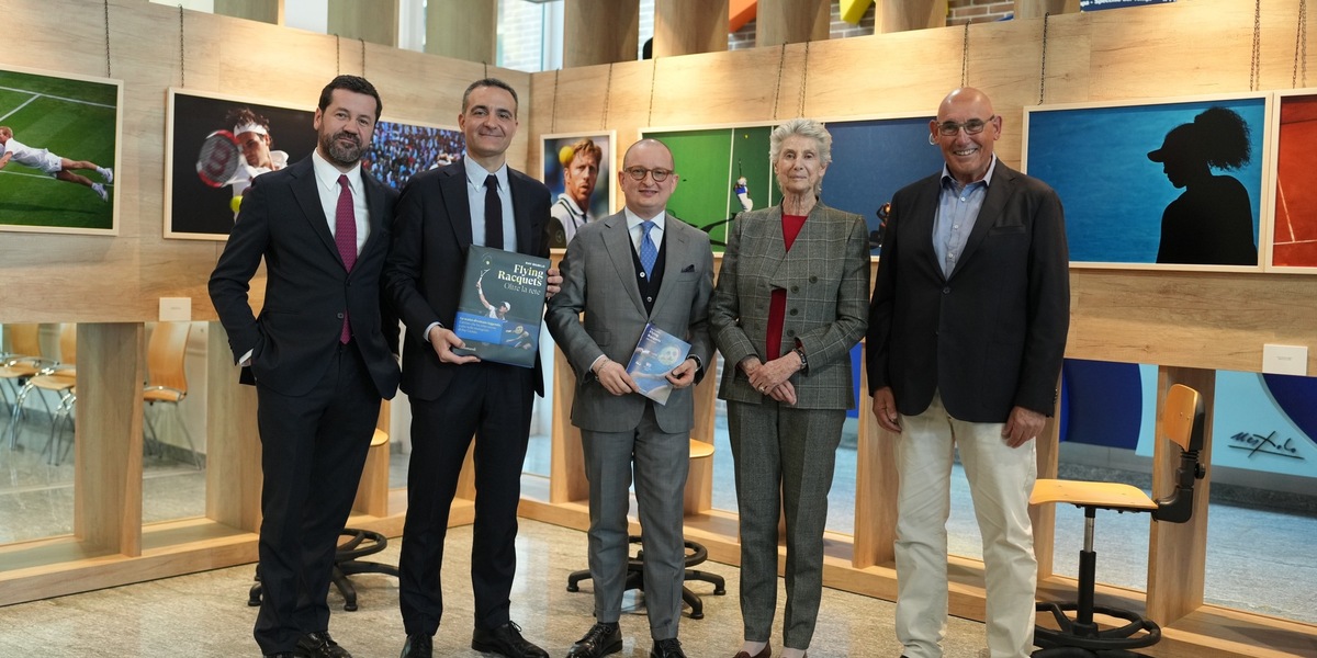 'Flying Racquets', il grande tennis di Ray Giubilo per la ricerca sul cancro