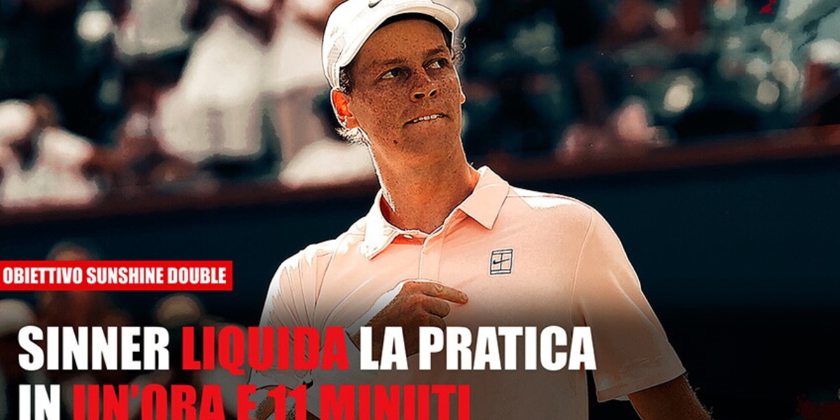 Sinner agli ottavi
