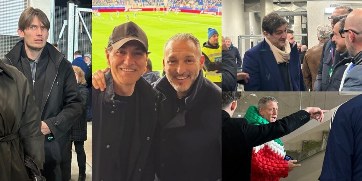 Da Nesta e Zambrotta a De Roon e Ciro Ferrara: quanti vip per tifare l'Italia