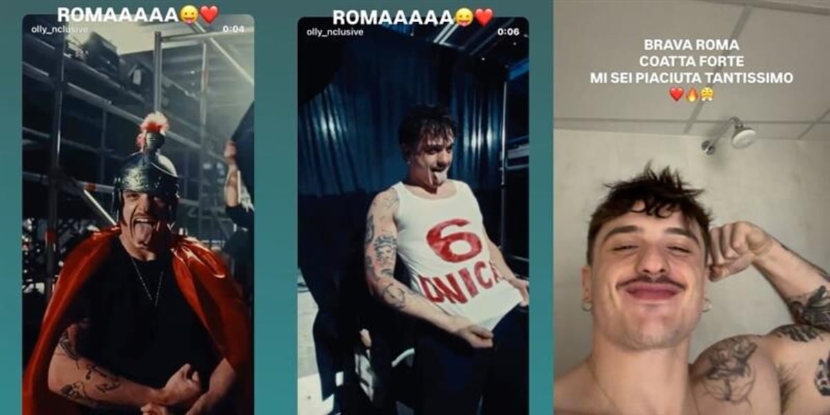 Olly incanta Roma: la maglietta "6 unica" è un bellissimo omaggio a Francesco Totti