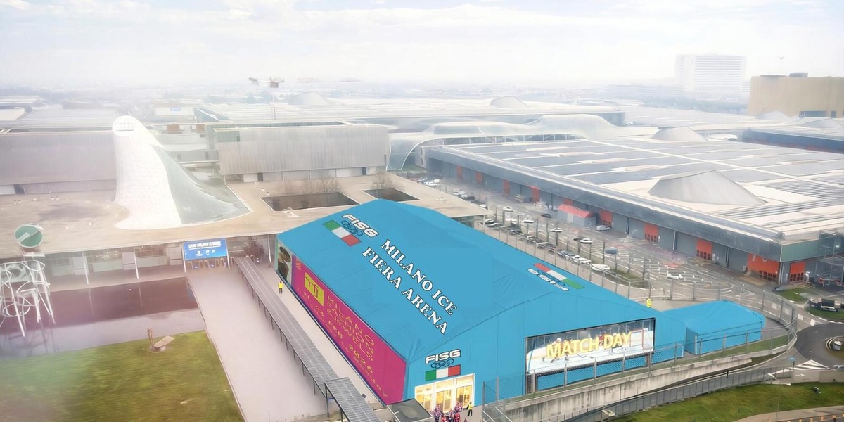 Ad Ottobre pronta la Milan Ice Fiera Arena, eredità delle Olimpiadi
