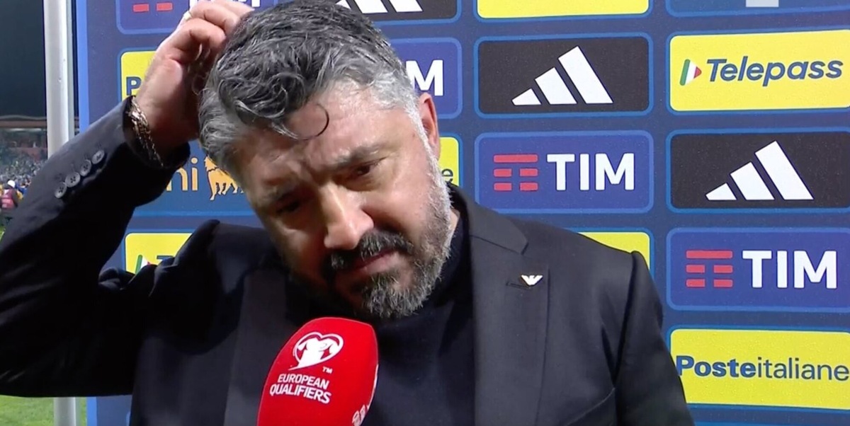 Gattuso in lacrime dopo Italia-Bosnia: "È una mazzata. Arbitri e il mio futuro? Sarebbe riduttivo parlarne..."