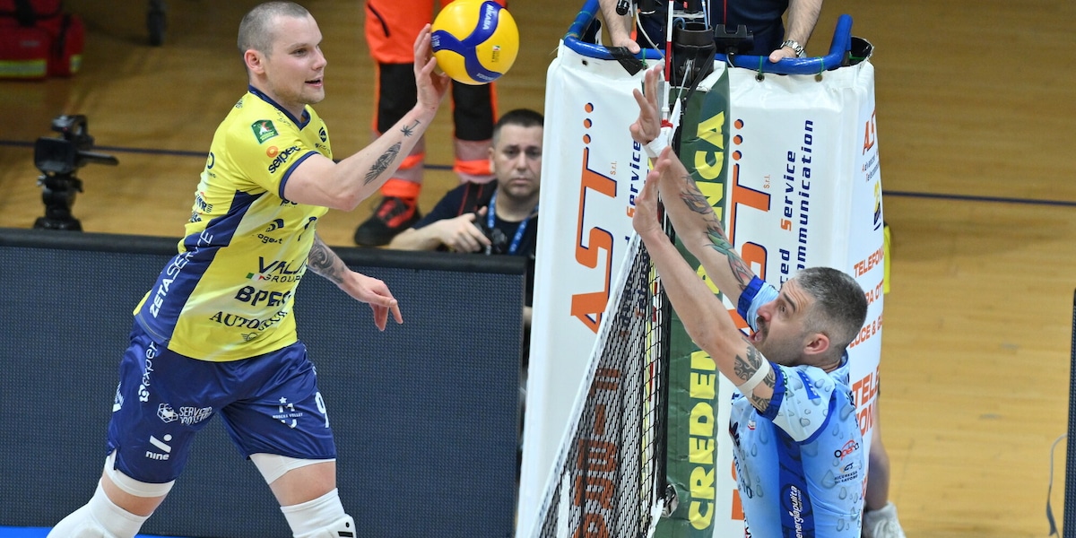 Play Off 5° Posto: Modena vince in tre set Gara 1 contro Cuneo