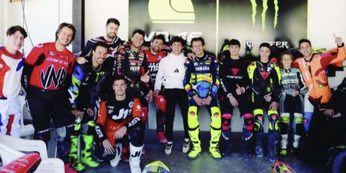 Bezzecchi e Kimi Antonelli da Valentino Rossi: riunione da brividi a Tavullia, mancava solo Sinner, però…
