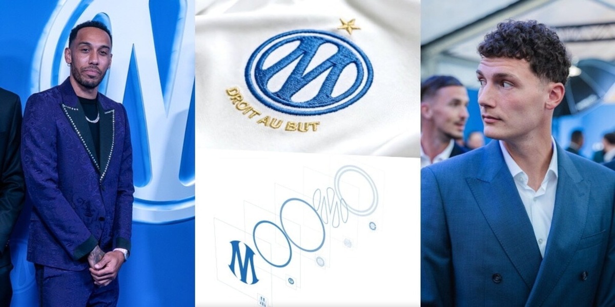 Tutte le foto del nuovo logo del Marsiglia: le immagini inedite e la squadra al completo
