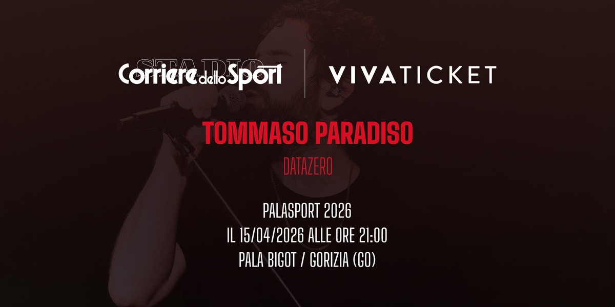 Tommaso Paradiso,  il tour 2026 parte da Gorizia: date e biglietti