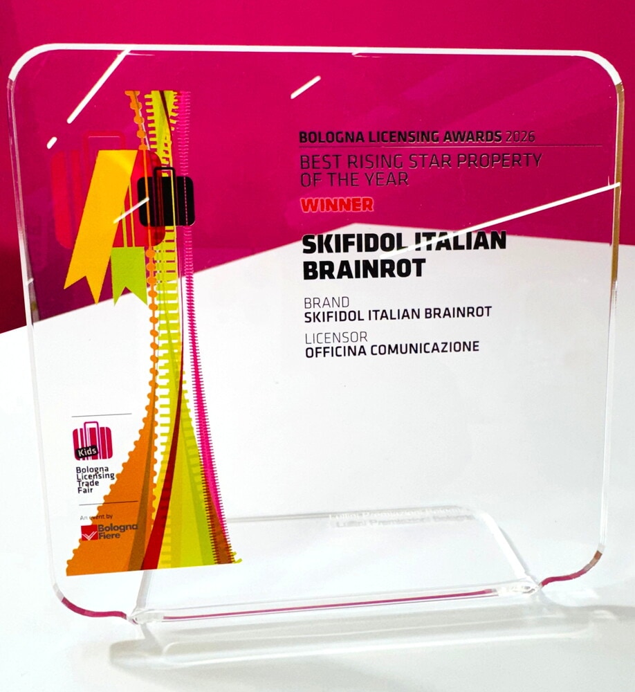 Officina Comunicazione vince con il brand Skifidol Italian Brainrot™