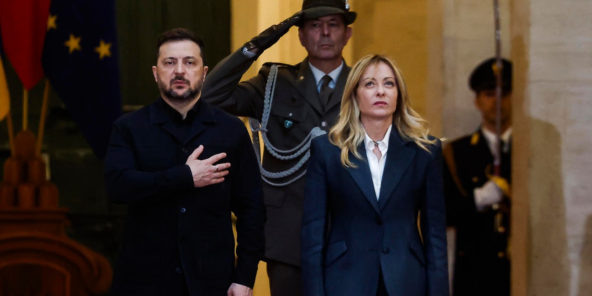 Meloni, sempre al fianco di Kiev, in gioco anche la sicurezza Ue