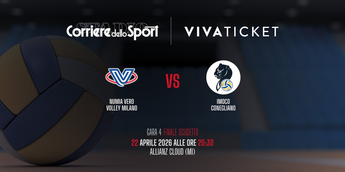 Biglietti Gara 4 Finale Scudetto: Milano-Conegliano accende l’Allianz Cloud