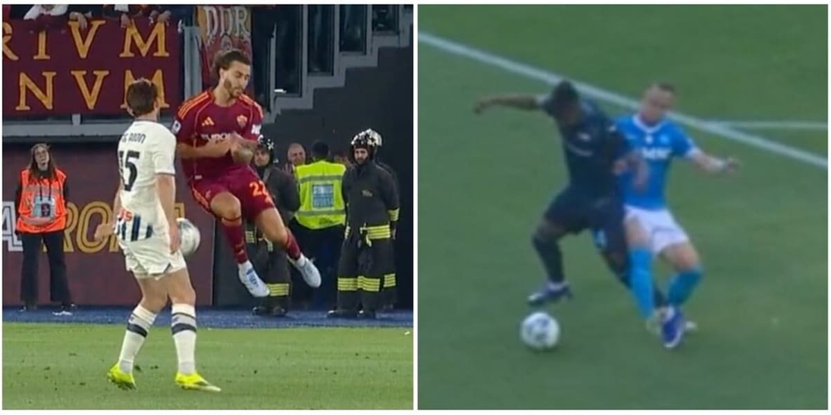 Rocchi sul tocco di mano di De Roon in Roma-Atalanta: "Abbastanza fortuito. Rigore alla Lazio? Il giallo a Lobotka..."