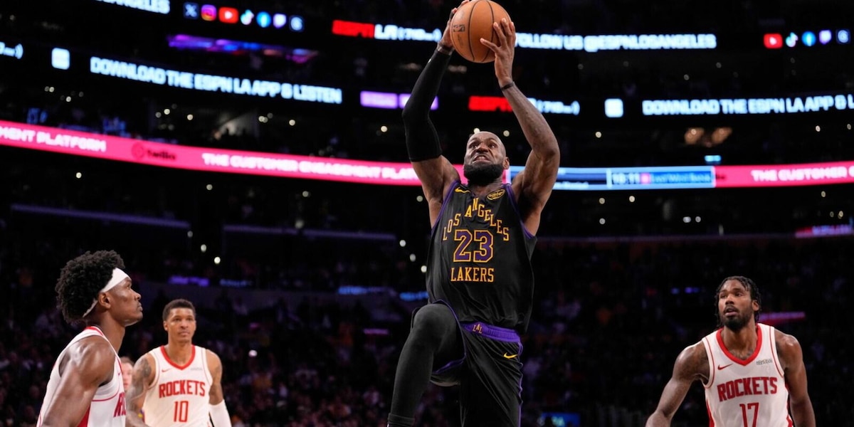 Nba, LeBron trascina i Lakers: paura per Wembanyama