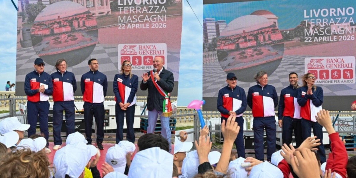 Banca Generali – Un campione per amico” parte da Livorno con Panatta, Graziani, Cacciatori e Canale