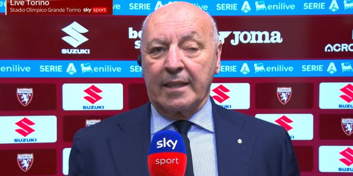 Marotta risponde sulla bufera Rocchi: "Non abbiamo arbitri graditi e non, l'Inter è estranea"