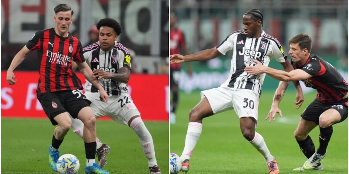 Le pagelle di Milan-Juve: Pulisic sbaglia tutto, Leao male. Conceicao da mal di testa