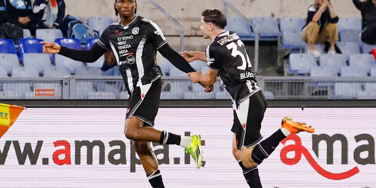 Spettacolo all'Olimpico. Lazio e Udinese pareggiano 3-3
