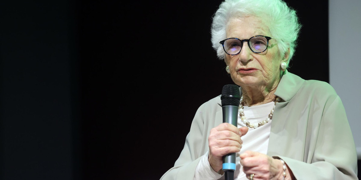 Liliana Segre, il mondo dell'odio è sempre più vasto