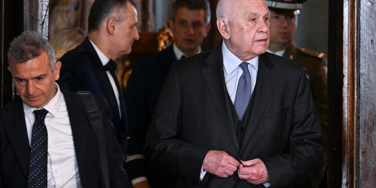 Il ministro della Giustizia Nordio a Palazzo Chigi