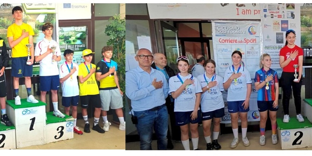 Ciclismo giovanile: grande successo a San Ferdinando per il Trofeo Valle d’Ofanto