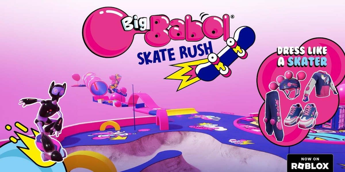 Big Babol entra nel mondo del gaming con "Skate Rush" su Roblox