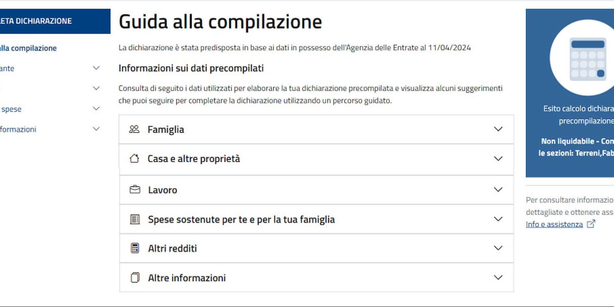La precompilata 2026 è online, consultazioni al via