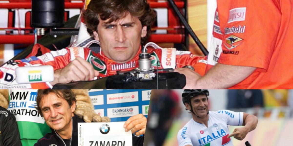 Addio a Zanardi: dalla Formula 1 alla handbike, sempre da campione