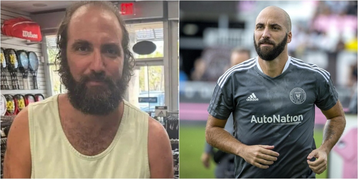 La foto di Higuain a Miami fa impazzire tutti sui social: ma è veramente lui o è AI?