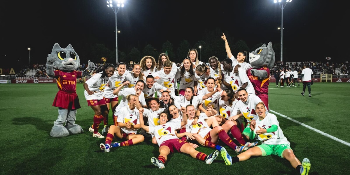 La Roma femminile allo stadio Olimpico: la festa scudetto tra Roma-Fiorentina e Campidoglio
