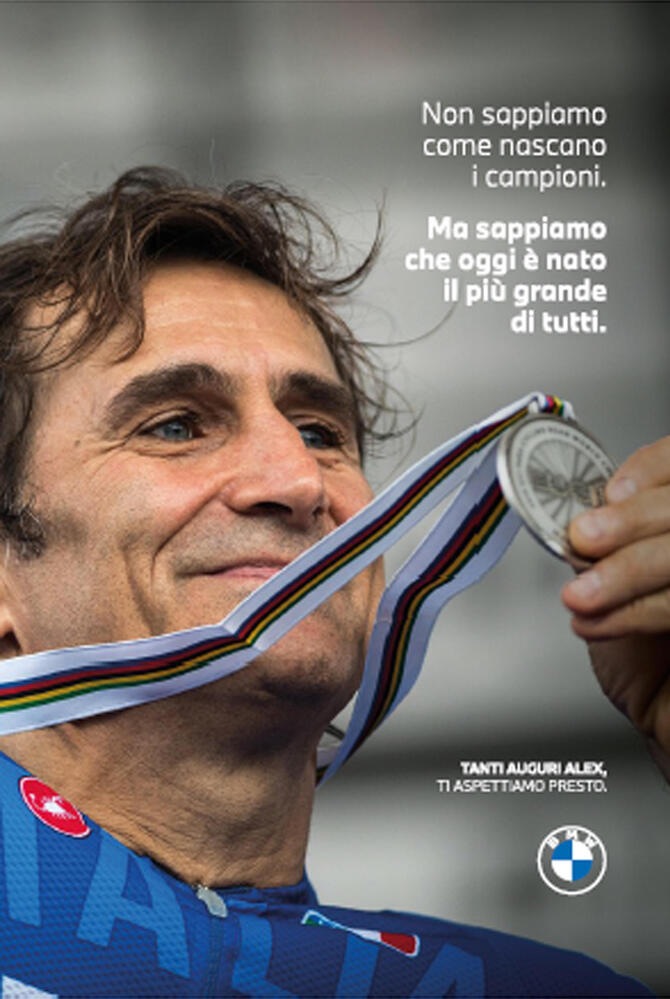 Zanardi: omaggio al Dall'Ara, 'ciao Alex, orgoglio bolognese'
