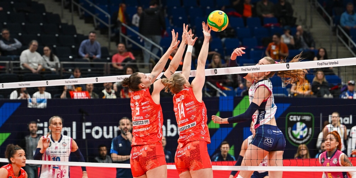 Champions League: Conegliano sul terzo gradino del podio