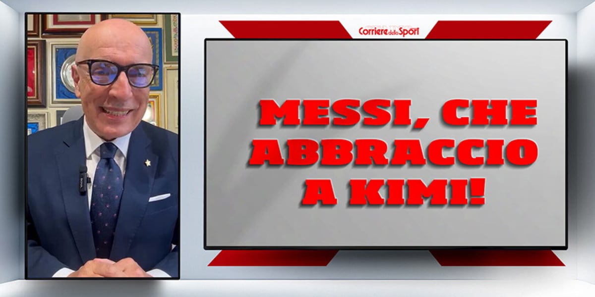Messi abbraccia Kimi: i Fenomeni riconoscono i Fenomeni
