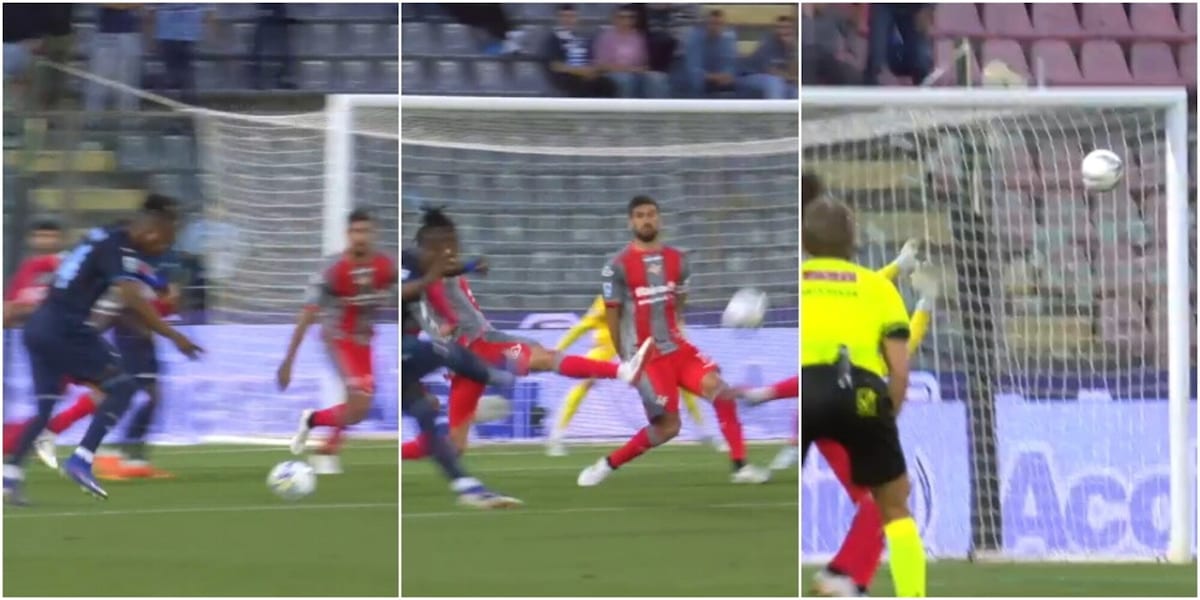 Noslin, gol pazzesco all'ultimo respiro: il destro all'incrocio decide Cremonese-Lazio