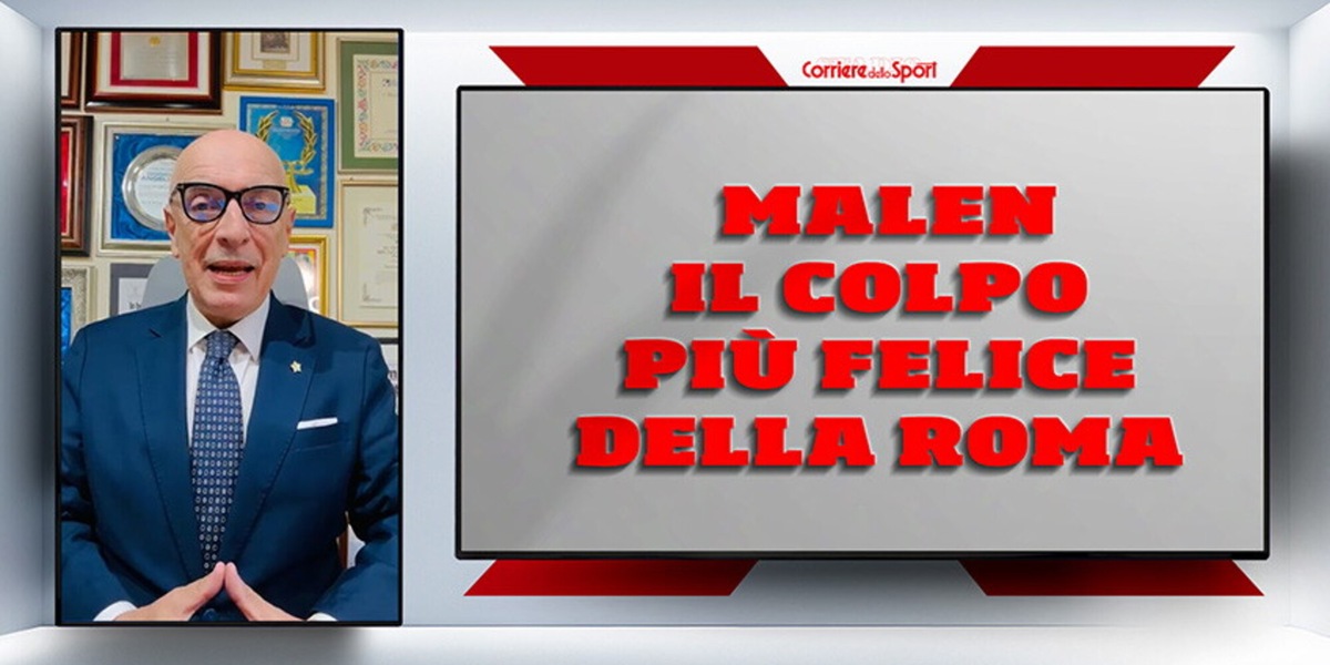Roma, capolavoro Malen: con lui sei da Champions