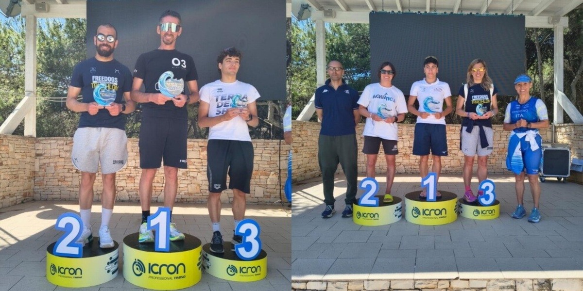 Grande successo per il triathlon olimpico di Gallipoli: sport, spettacolo e alto livello agonistico