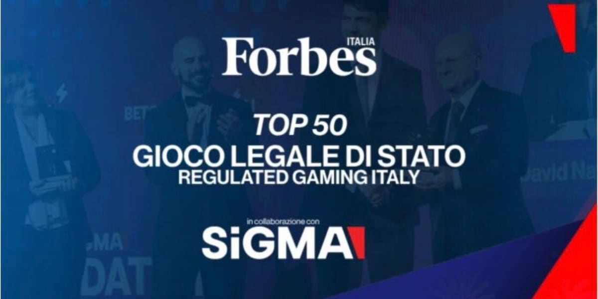 Forbes Italia e SiGMA Group lanciano la “Top 50 del Gioco Legale di Stato”: i protagonisti dell’evoluzione economica e strutturale del gioco pubblico in Italia