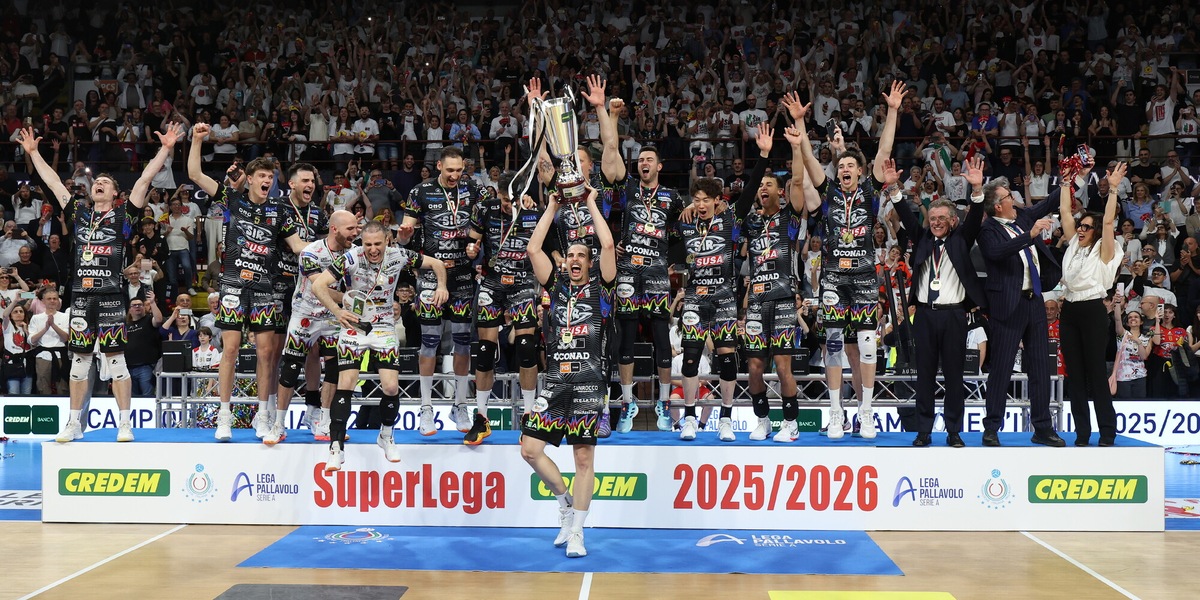 Perugia è Campione d'Italia