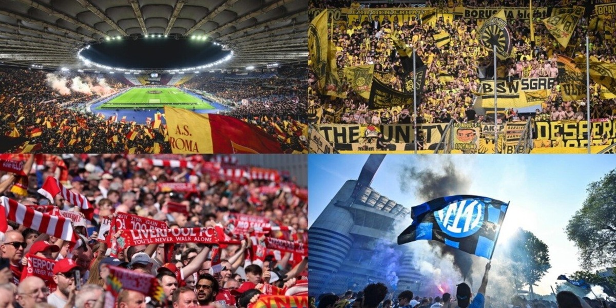 Dal Bernabeu ad Anfield fino all'Olimpico e San Siro: la top 15 degli stadi più caldi nelle coppe europee