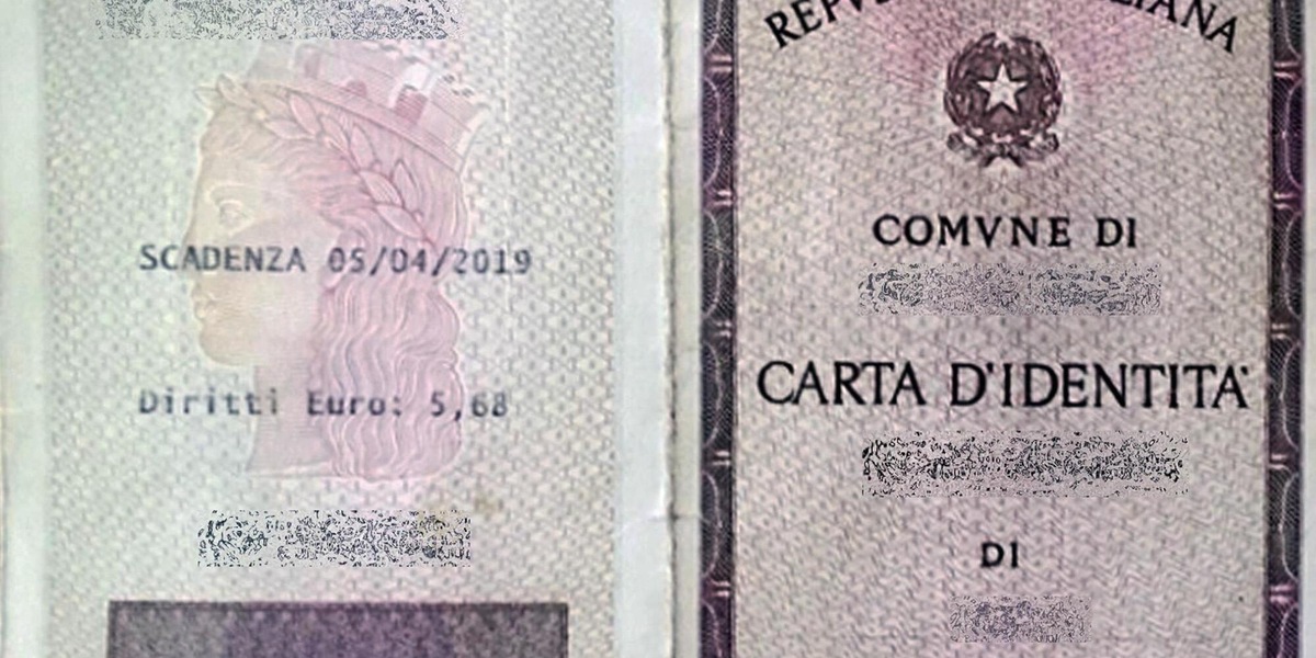 Dal 3 agosto addio alla carta d'indentità cartacea, vale solo la Cie