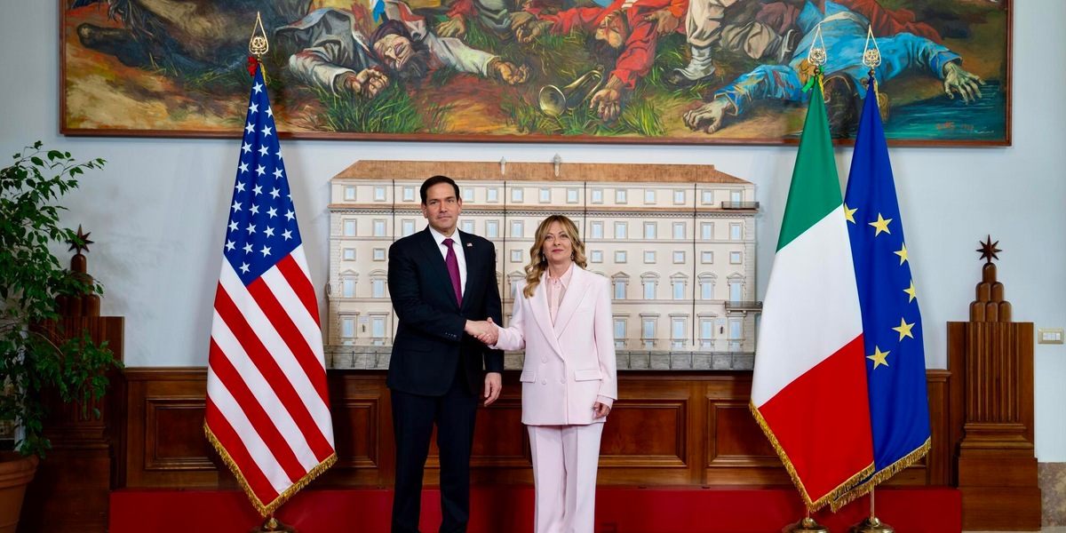 Meloni, con Rubio dialogo franco tra alleati che difendono interessi nazionali